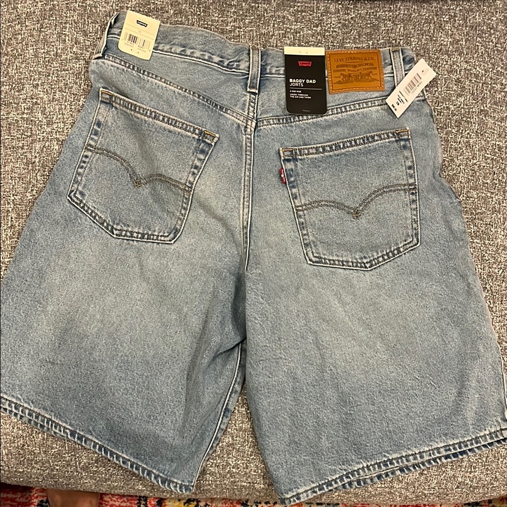 Levi's Baggy Dad Jorts New With Tags